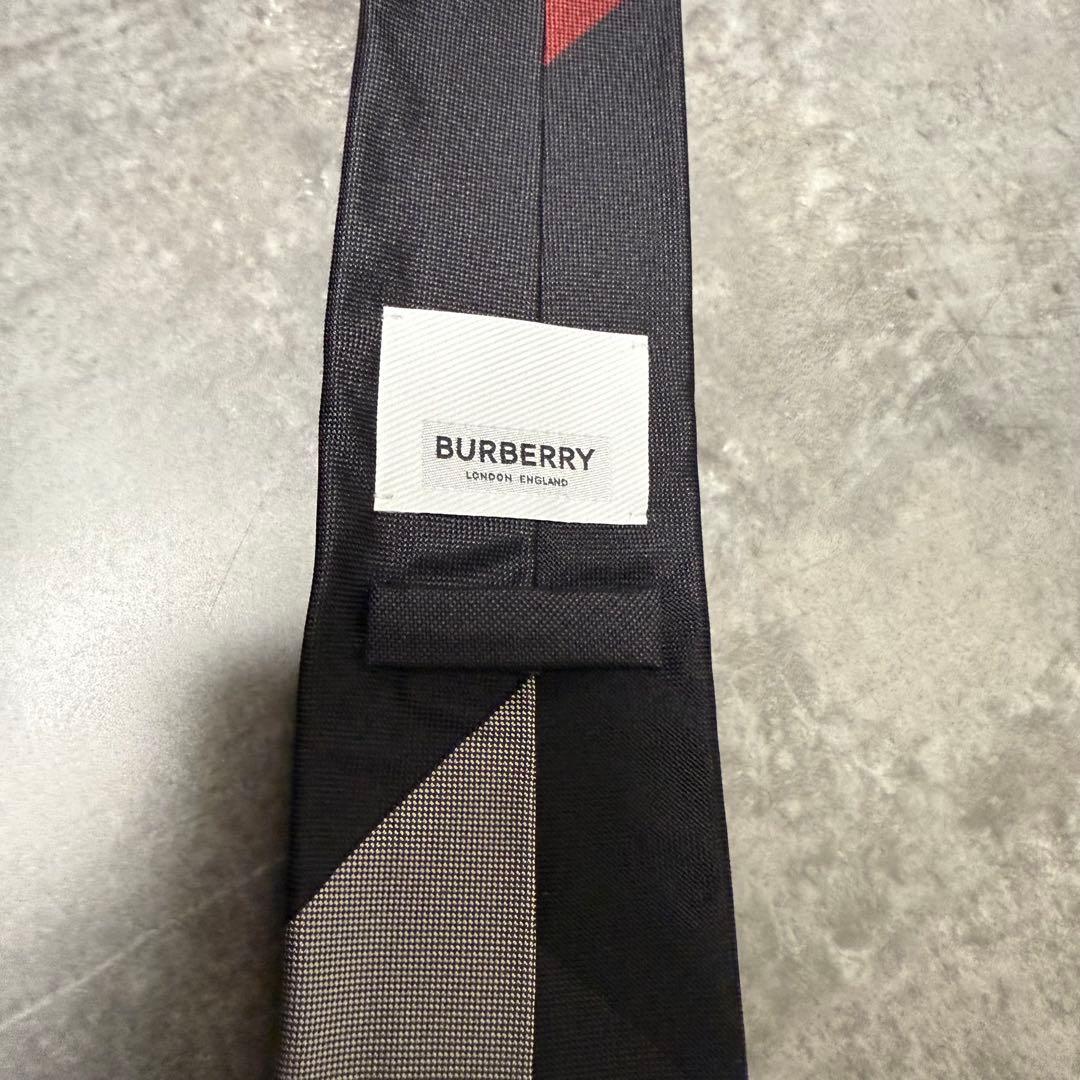 【✨極美品✨】BURBERRY バーバリー ネクタイ 現行タグ シルク 箱付き