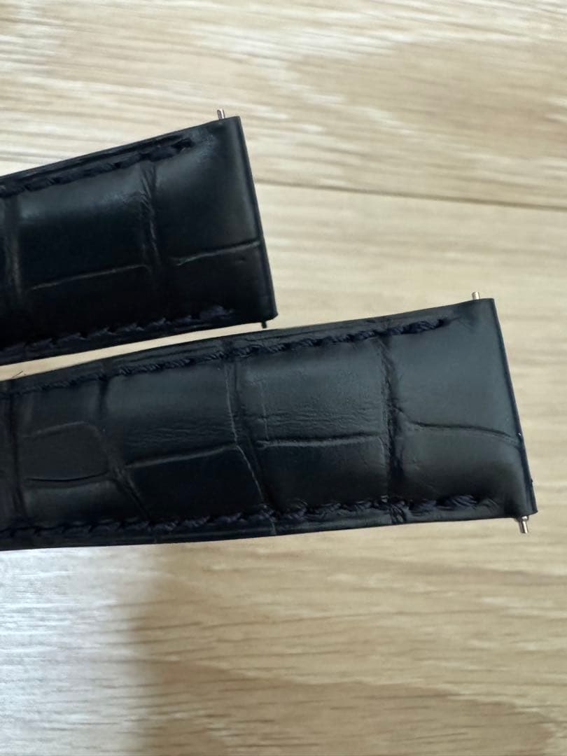 カミーユフォルネ　アリゲーター　ベルト　21mm/18mm