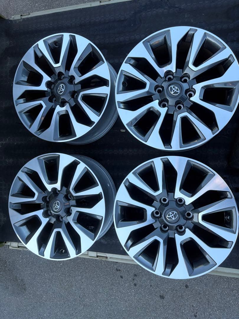 ランドクルーザープラド TZ-G 純正19インチホイール4本