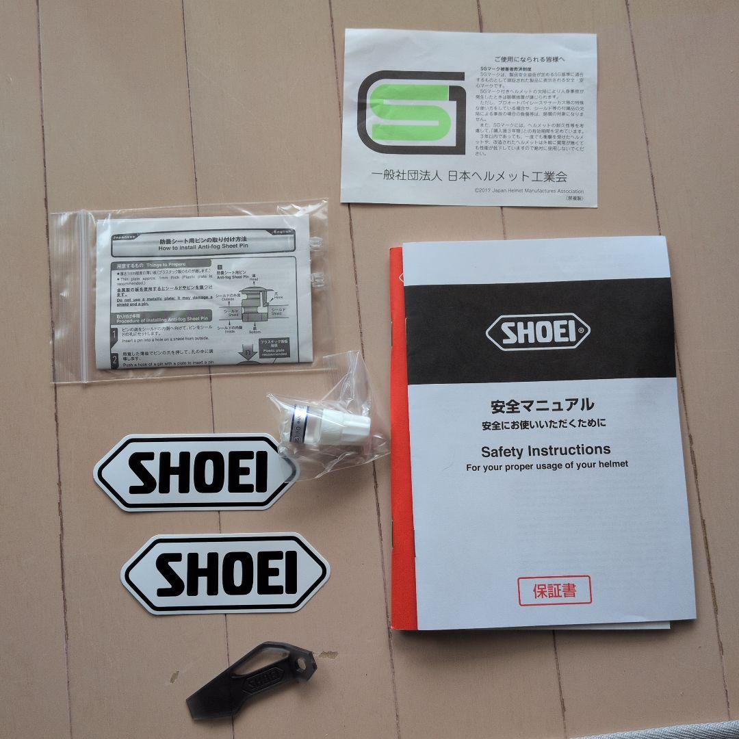 SHOEI J クルーズ2　XL　アンスラサイトメタリック　内装新品　予備内装付