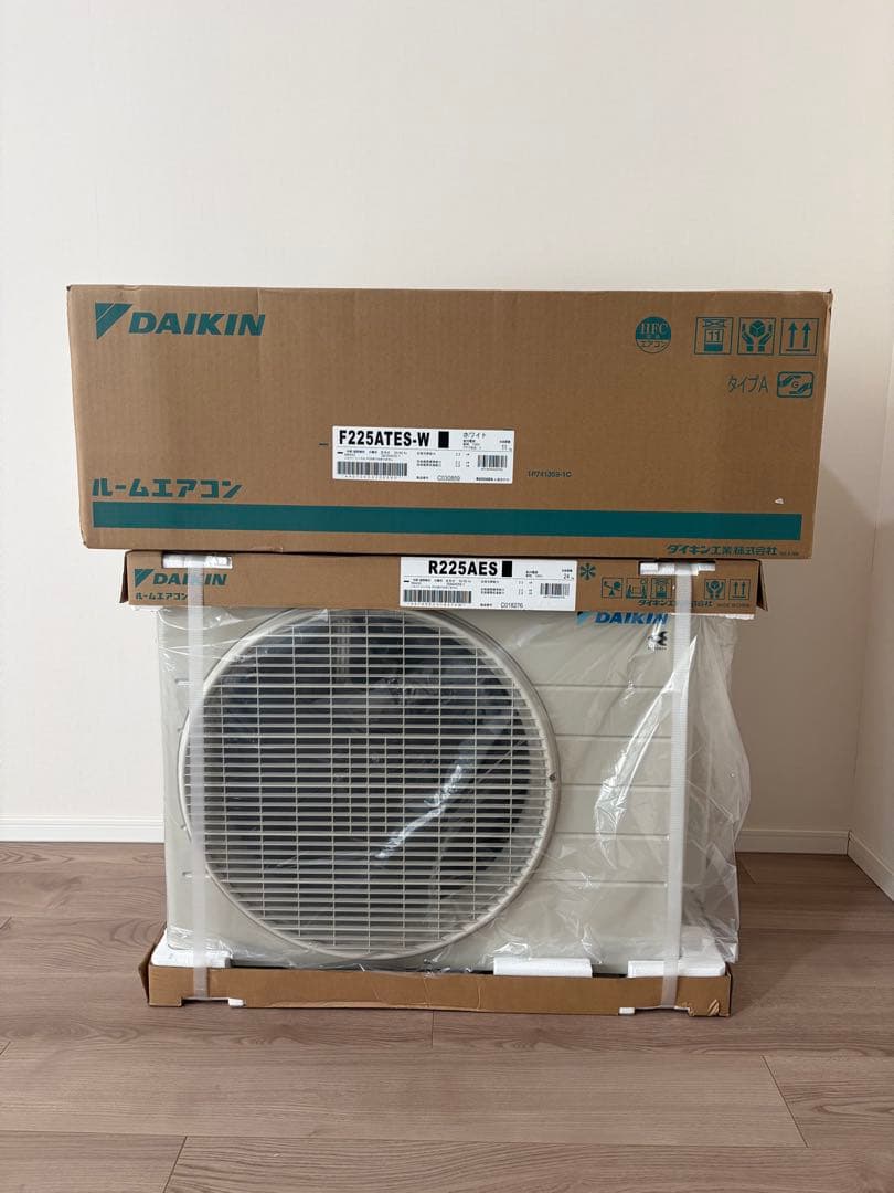 DAIKIN Eシリーズ エアコン 6畳用　S225ATES-W