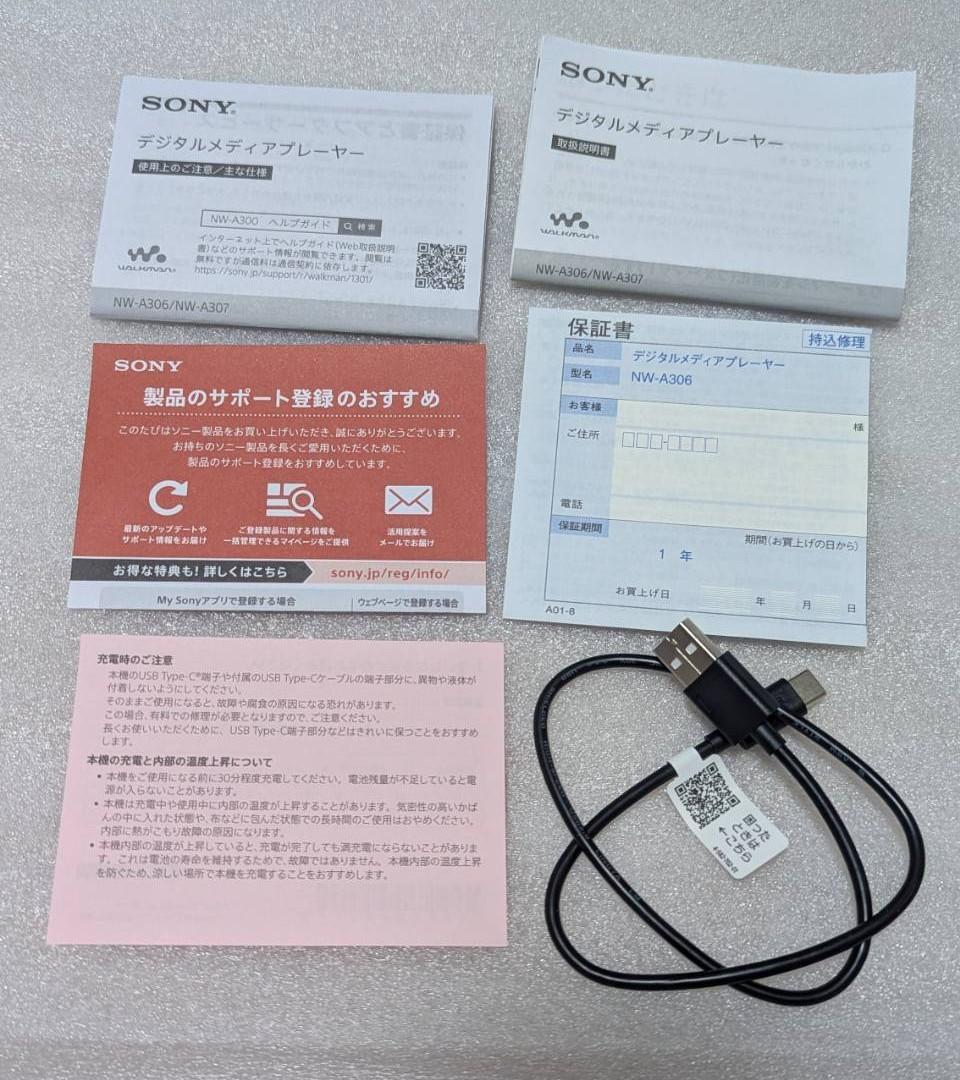 SONY NW-A306 32GB ブルー