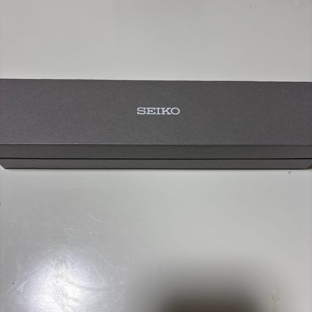 SEIKO×nano universeアナログ腕時計 ホワイトレザー