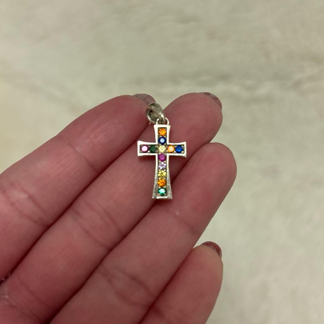 週末限定1000円引き！ジャスティンデイビス黒夢コラボクロスネックレスチャーム