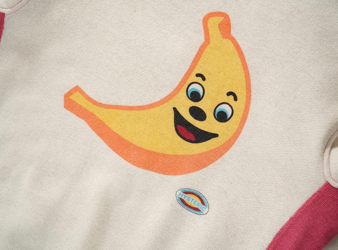 90s HYSTERIC GLAMOUR バナナ プリント スウェット セット