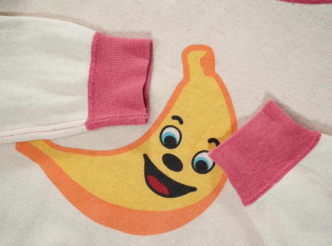 90s HYSTERIC GLAMOUR バナナ プリント スウェット セット