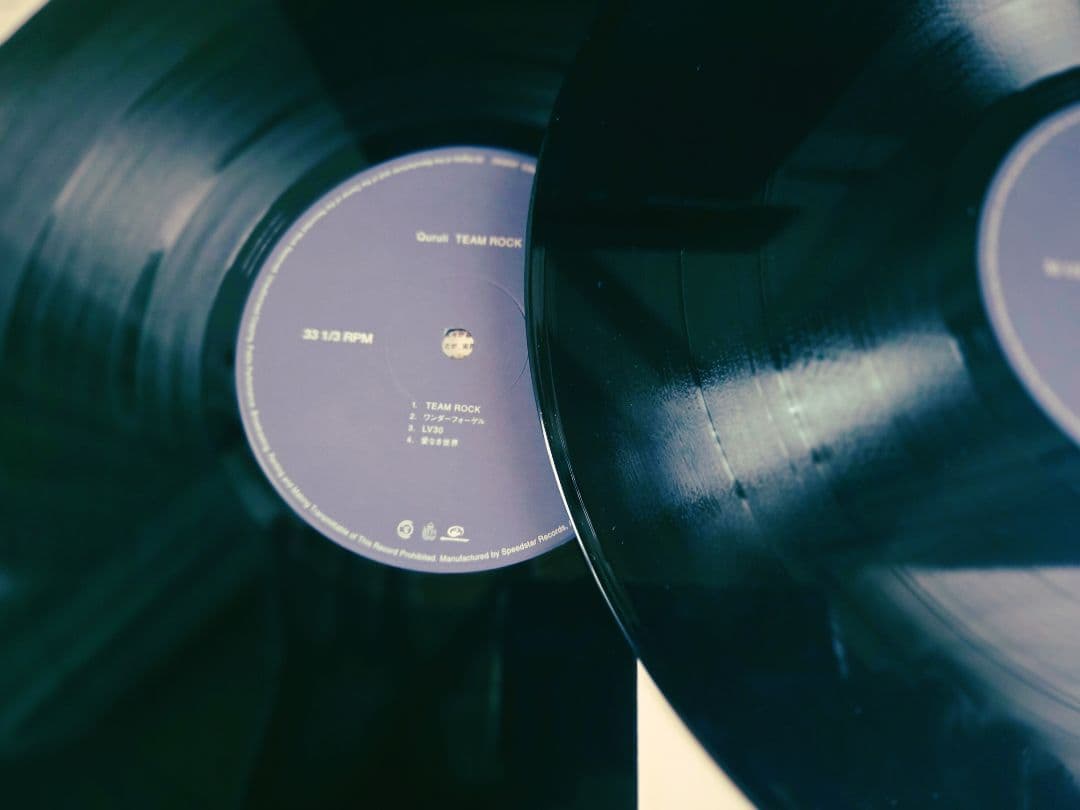 だ*ご様 極美品!帯付き!くるり　team rock オリジナル盤!アナログ!