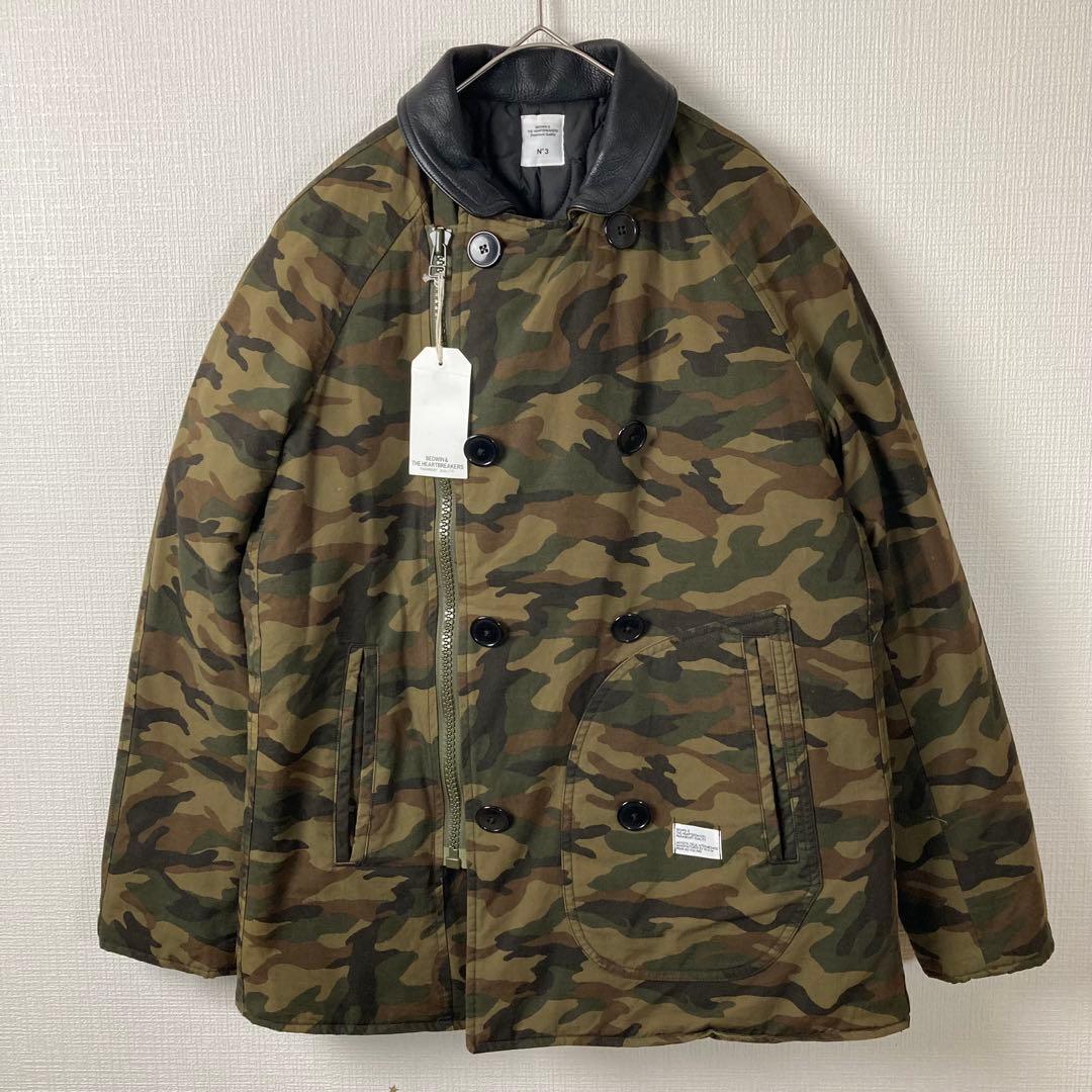 ジャケット・アウター 843 16AB5408 DECK CAMO PEA COAT \"MARLON\"
