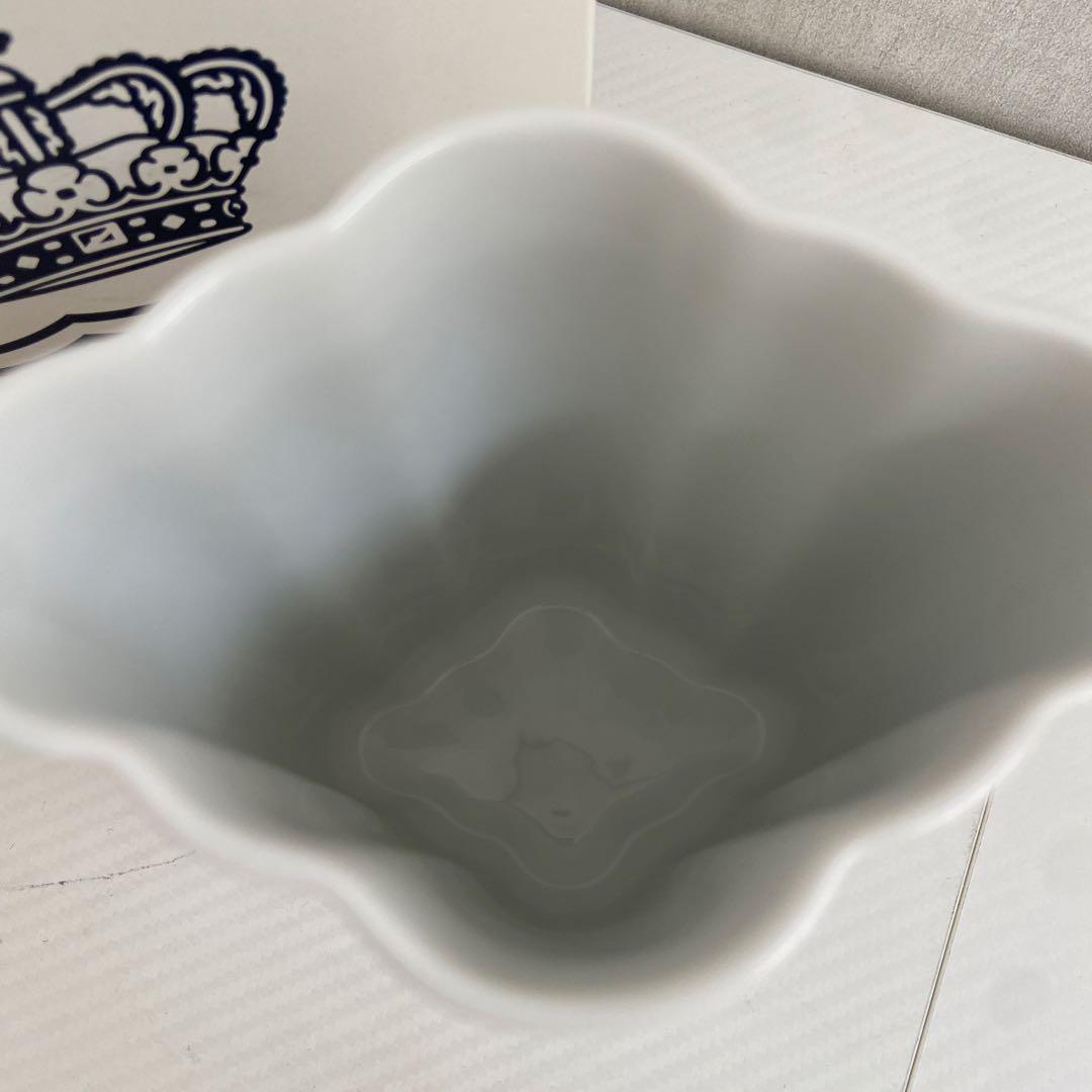 未使用⭐️ロイヤルコペンハーゲン　フラワーベース　ブルーパルメッテ