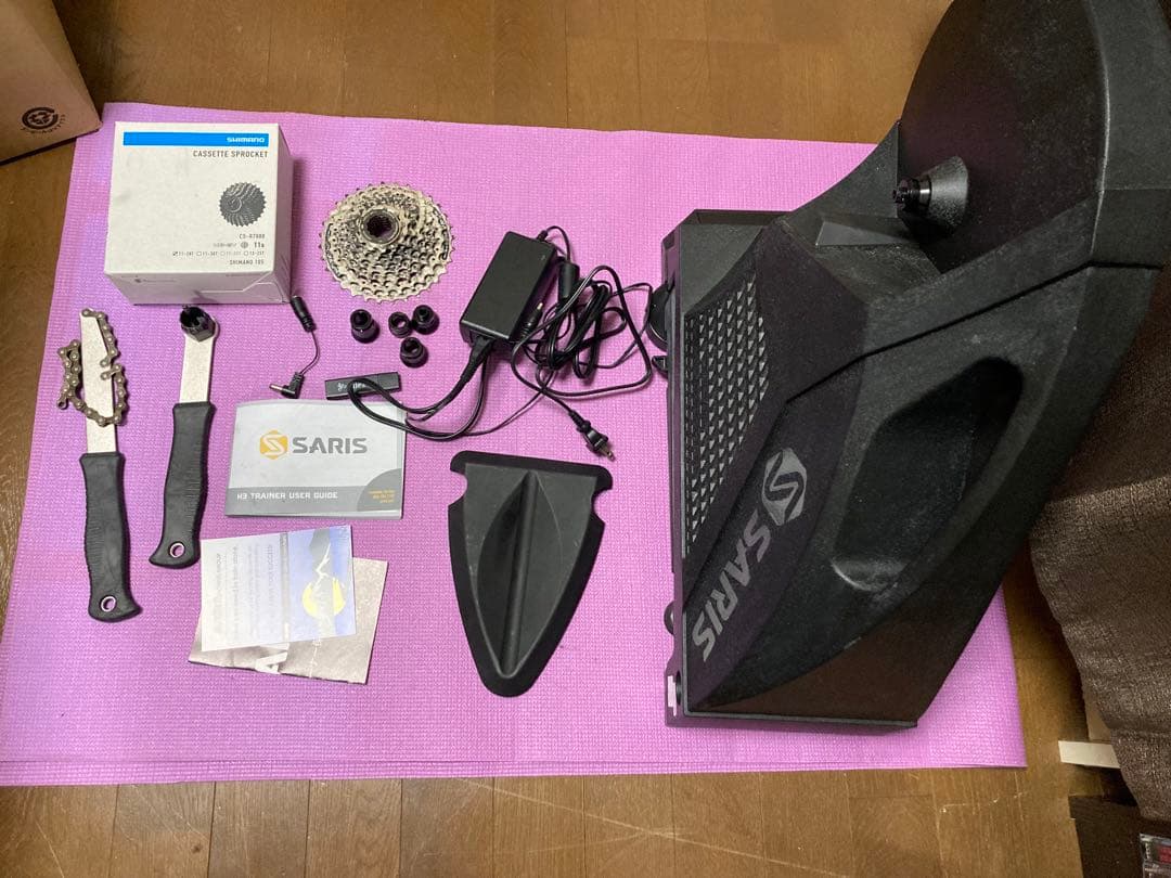 SARIS サリスH3スマートトレーナーシマノ　スプロケット2さ種付きズイフト用