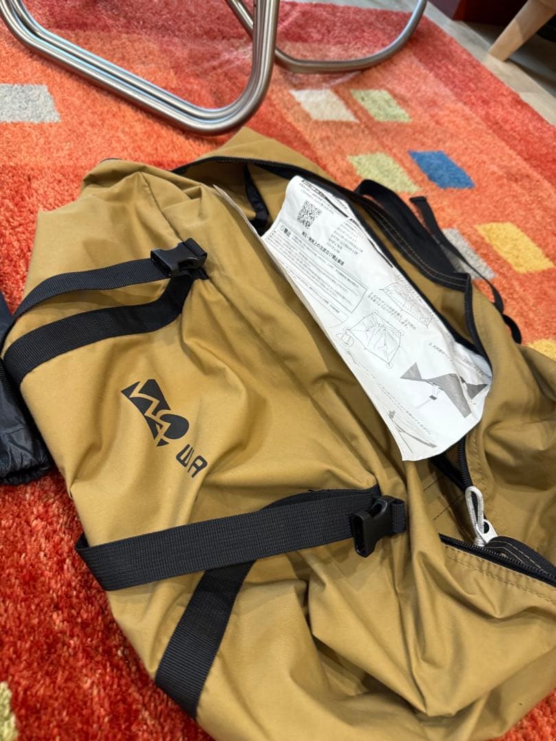 定価29,800円　美品WAQ alpha TC ワンポールソロテント