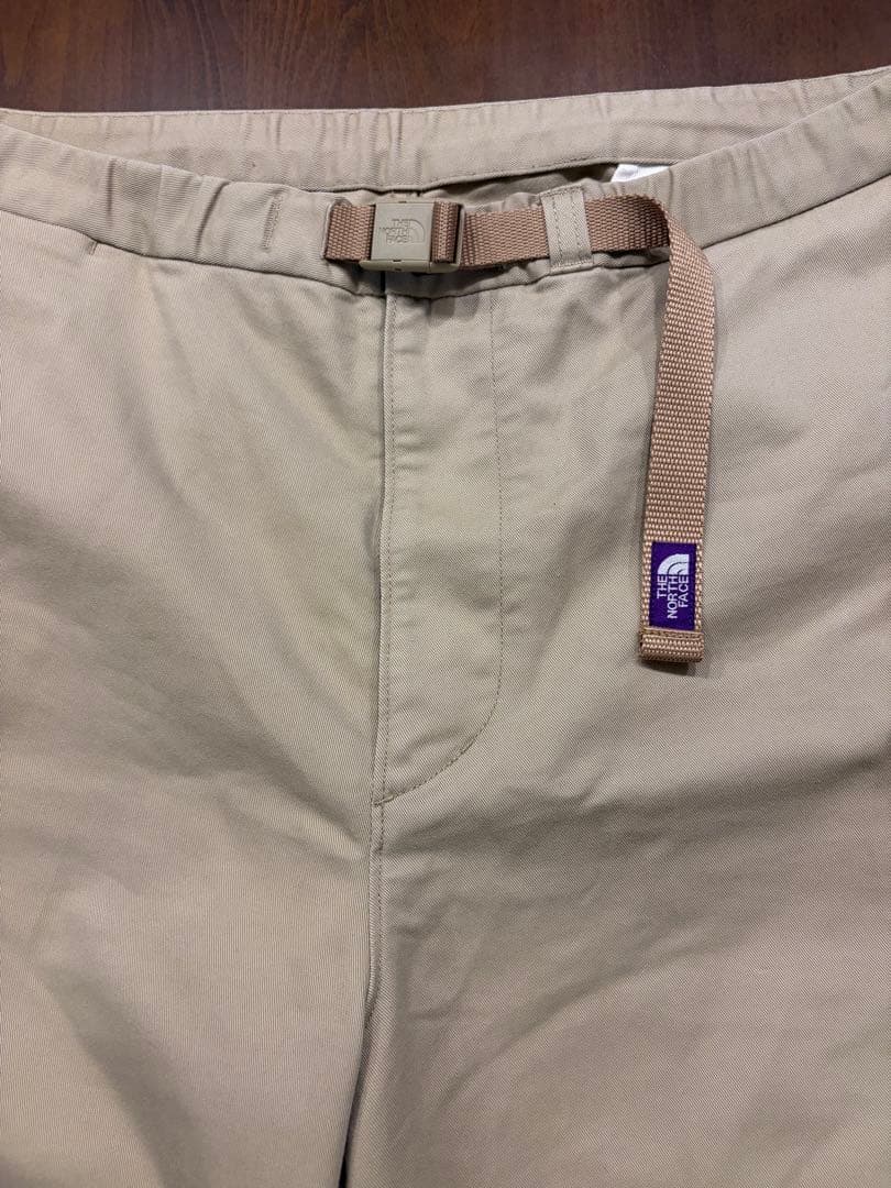 ノースフェイスパープルレーベル　ストレッチツイルワイドテーパードパンツ36