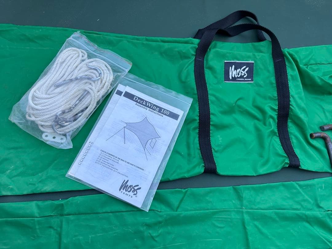 釣魚人⭐︎ 稀少USA製⭐︎MOSSのホーム用コットンオーニング