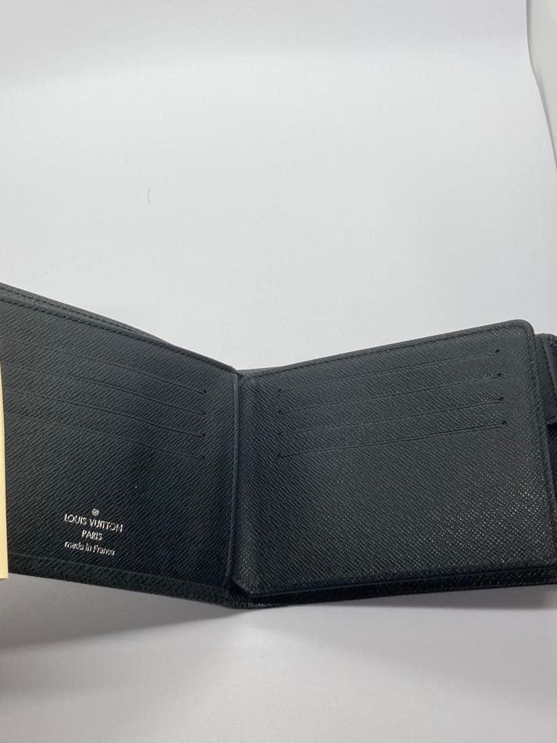 現行　未使用保管　ルイヴィトン　タイガ　アメリゴNM　二つ折り財布