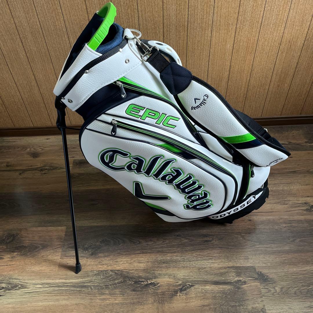 Callaway EPIC キャディバッグ ホワイト/グリーン