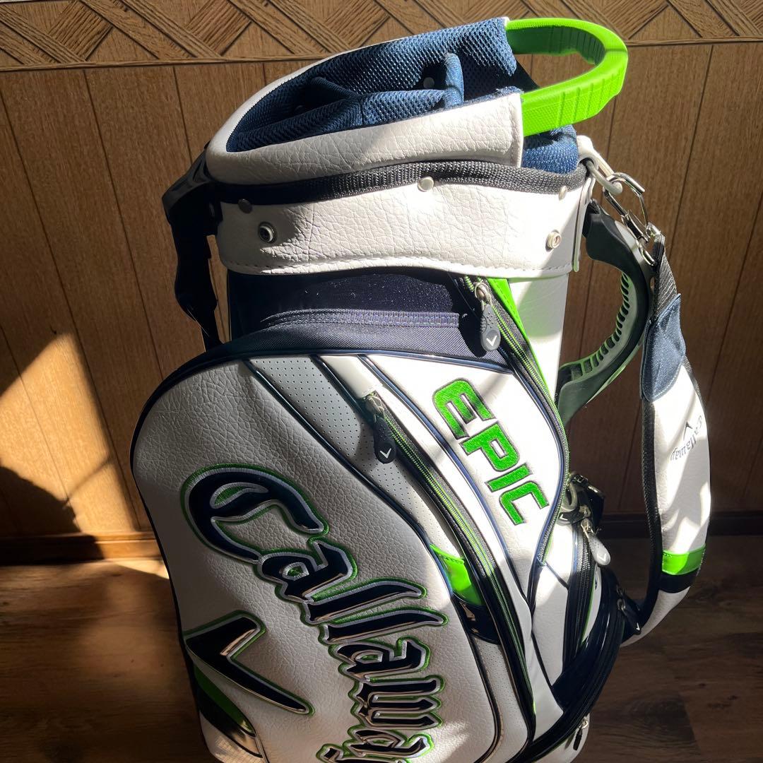 Callaway EPIC キャディバッグ ホワイト/グリーン