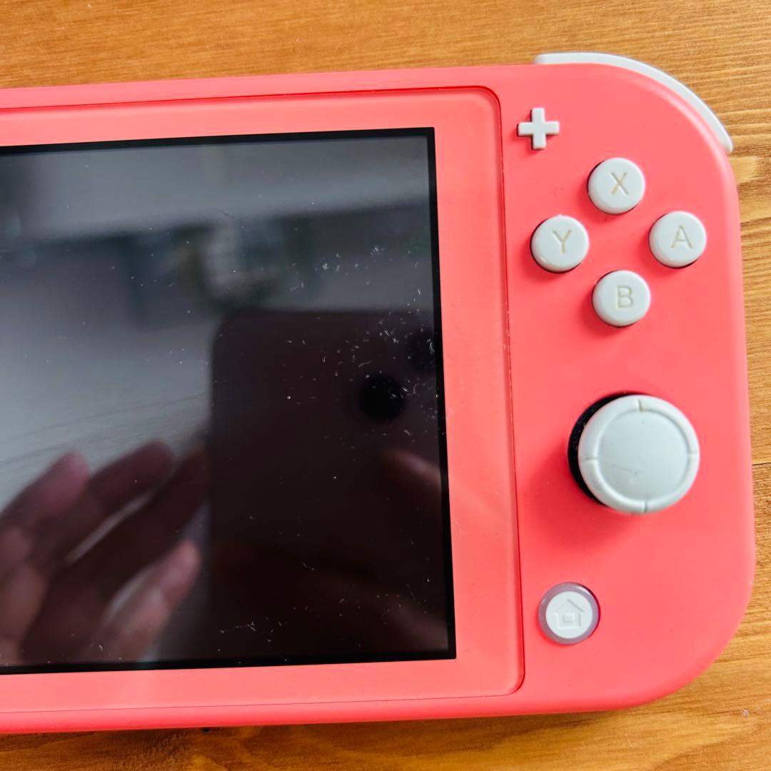 Nintendo Switch Lite コーラル 充電器付き　箱付き