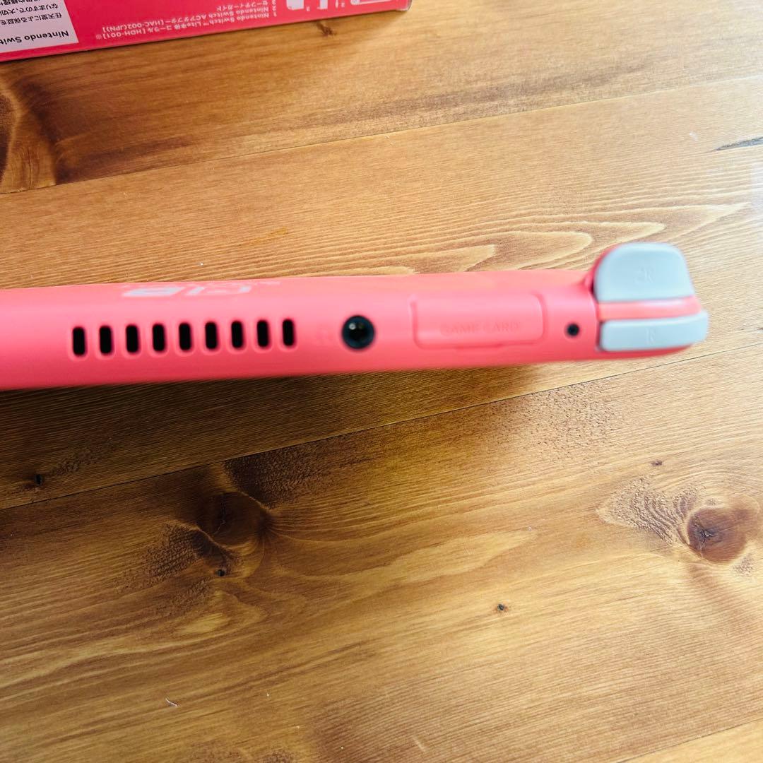 Nintendo Switch Lite コーラル 充電器付き　箱付き