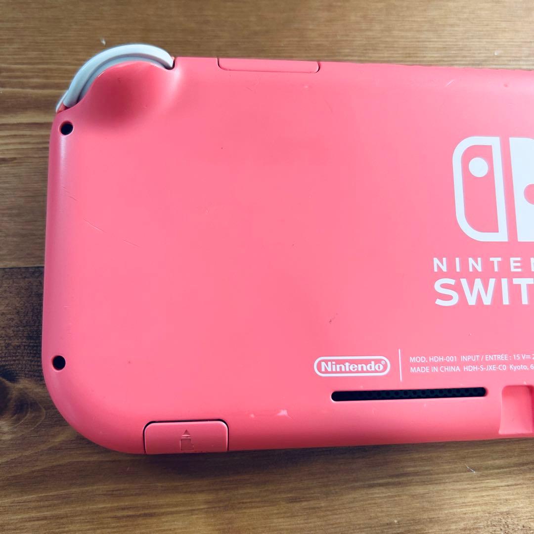 Nintendo Switch Lite コーラル 充電器付き　箱付き