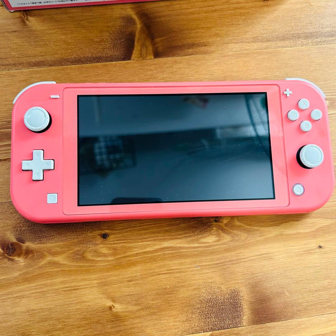 Nintendo Switch Lite コーラル 充電器付き　箱付き