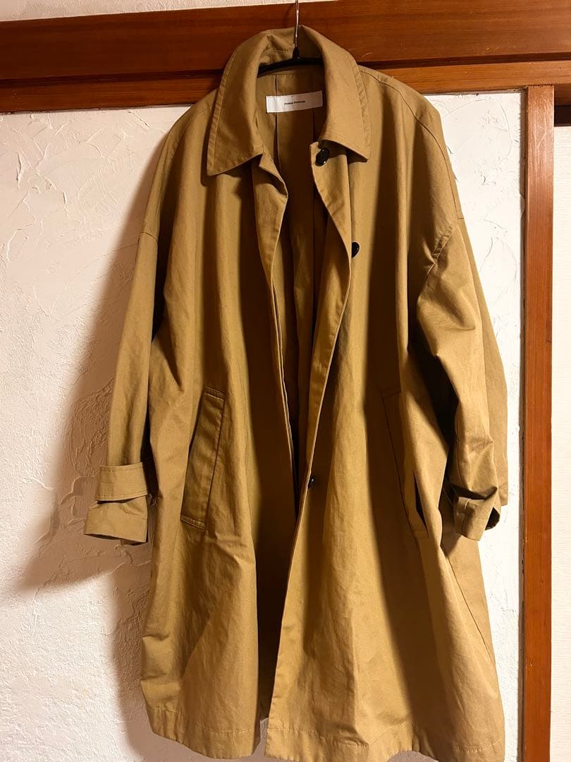 JOURNAL STANDARD ハイカウントワイドステンカラーコート 春物