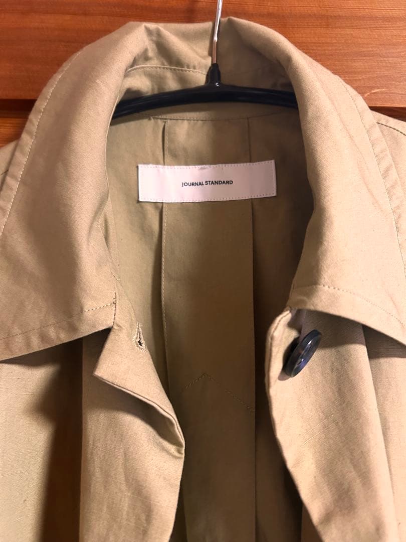 JOURNAL STANDARD ハイカウントワイドステンカラーコート 春物