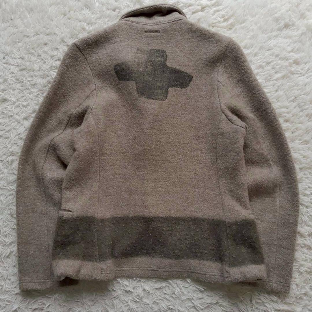 KAPITAL アーミーボーダー メタルボタン ファームジャケット 裏毛 秋冬