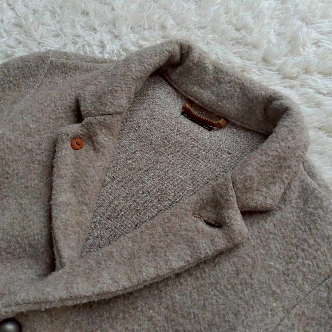 KAPITAL アーミーボーダー メタルボタン ファームジャケット 裏毛 秋冬