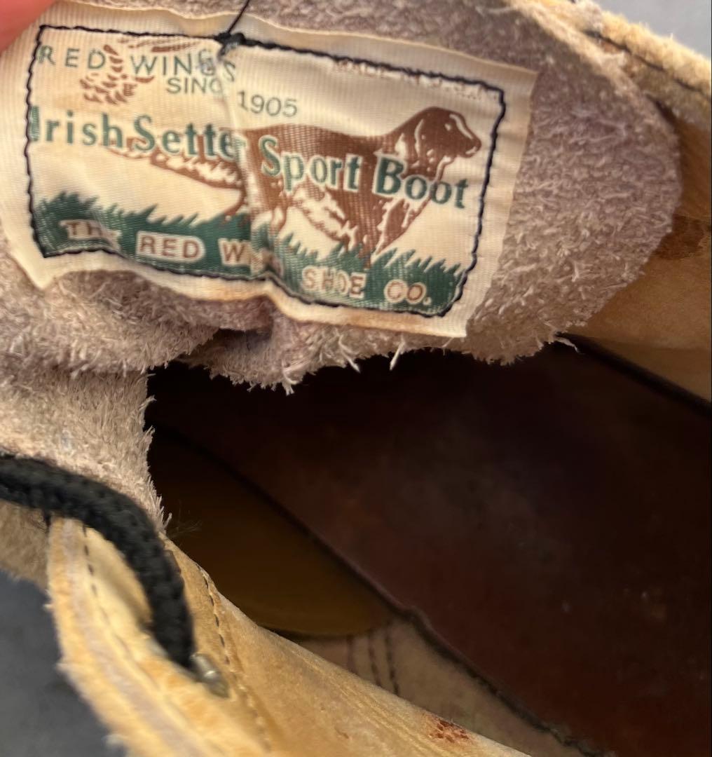Red Wing Irish Setter Sport Boot ベージュブーツ