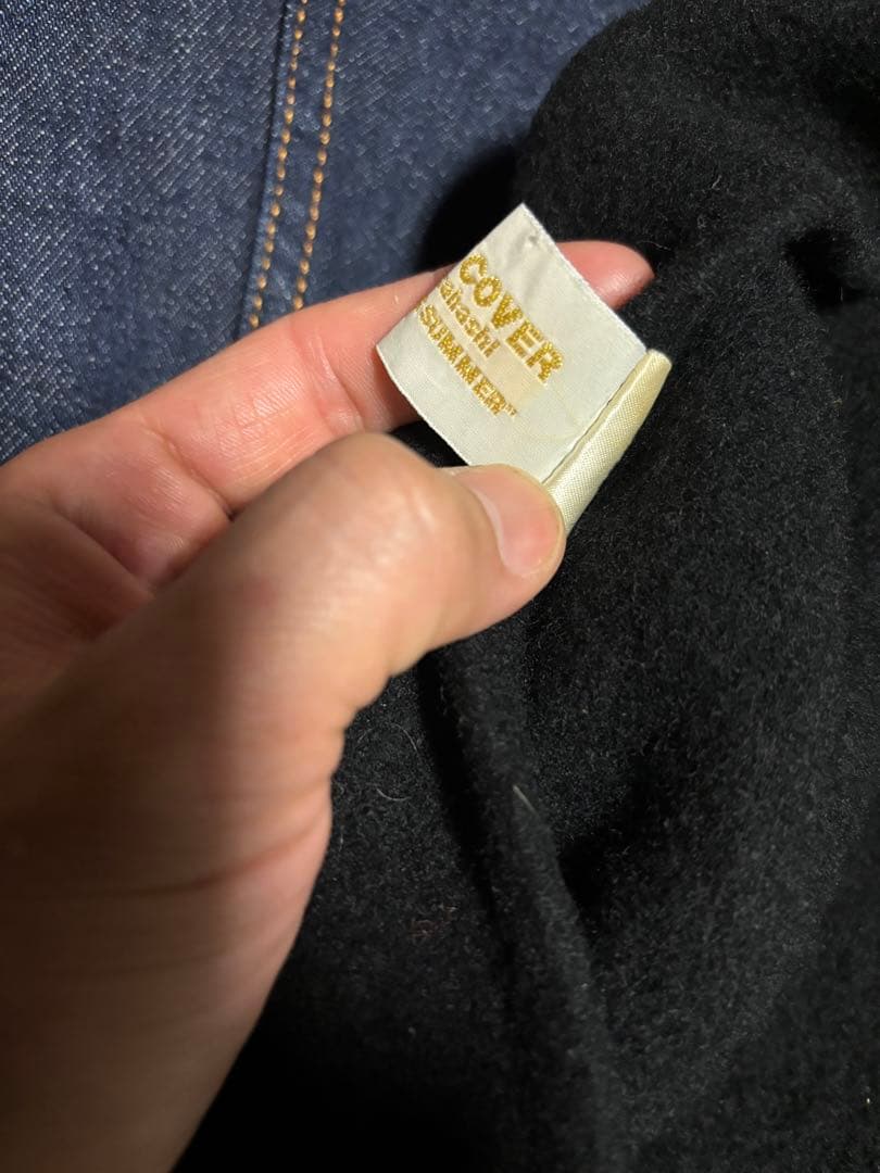 undercover ベレー帽 黒