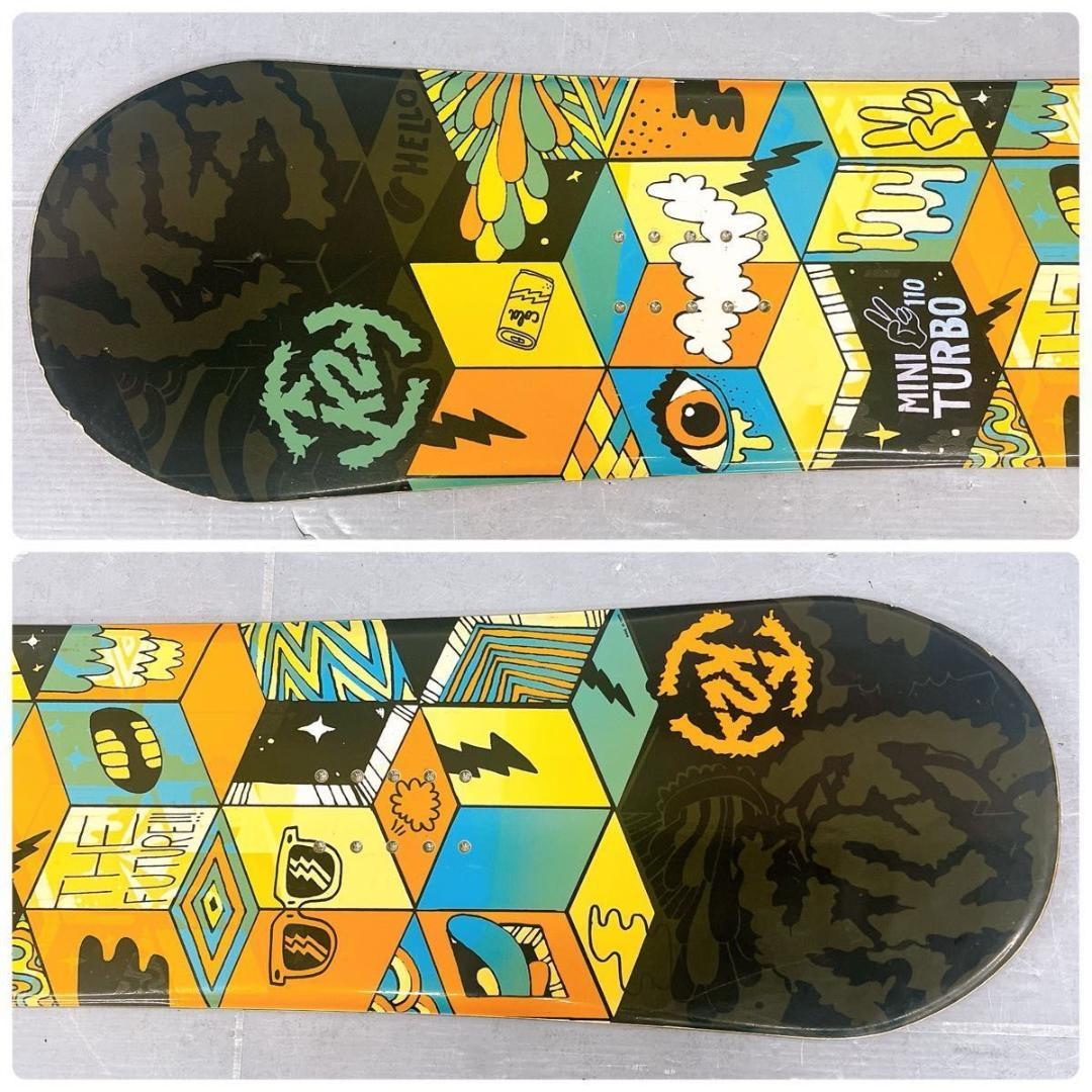 【3点セット】ジュニアスノーボード K2 MINI TURBO 110cm