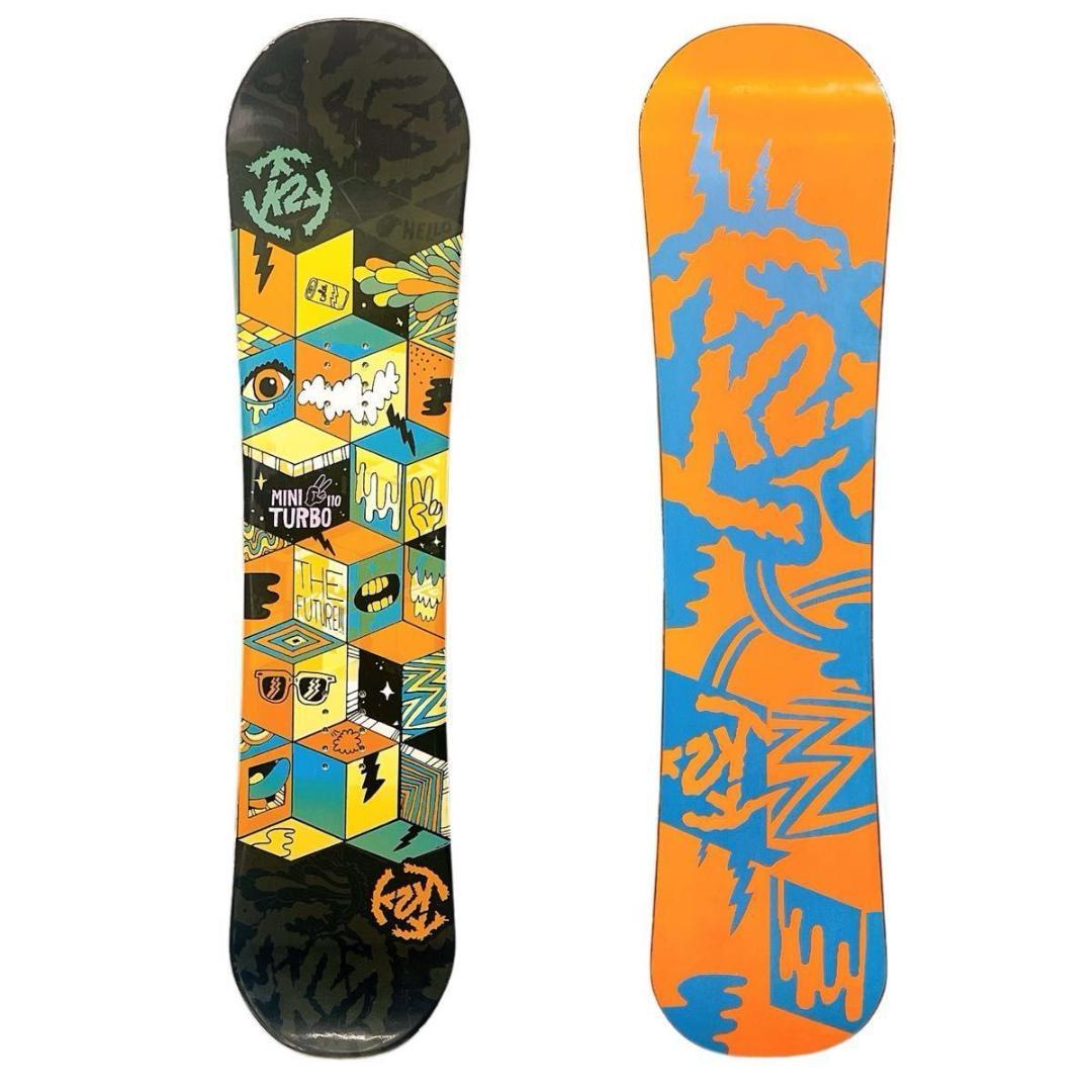 【3点セット】ジュニアスノーボード K2 MINI TURBO 110cm