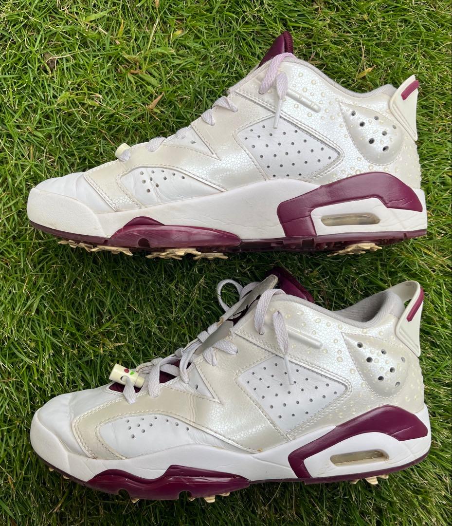 NIKE AIRJORDAN 6 ホワイト/バーガンディ 27.5cm