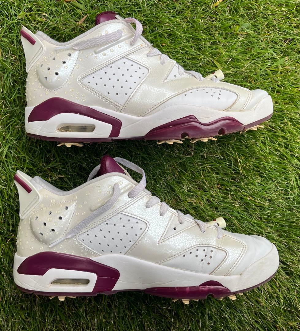 NIKE AIRJORDAN 6 ホワイト/バーガンディ 27.5cm