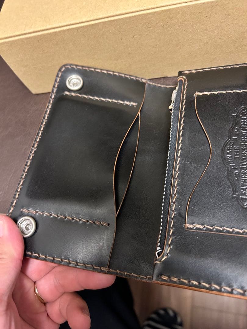 LEATHER WORKS BROTHER ミドルトラッカー