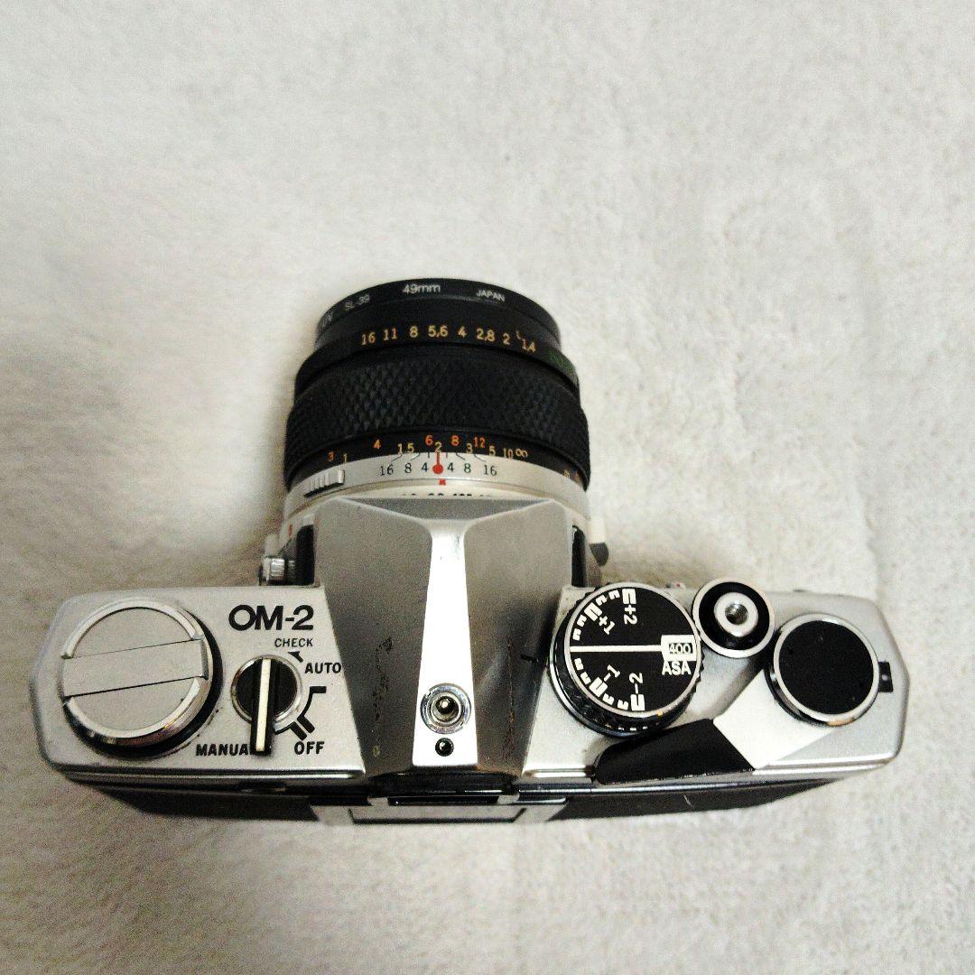 ■美品■ OLYMPUS OM-2 G.ZUIKO 50mmf1.4露出OK