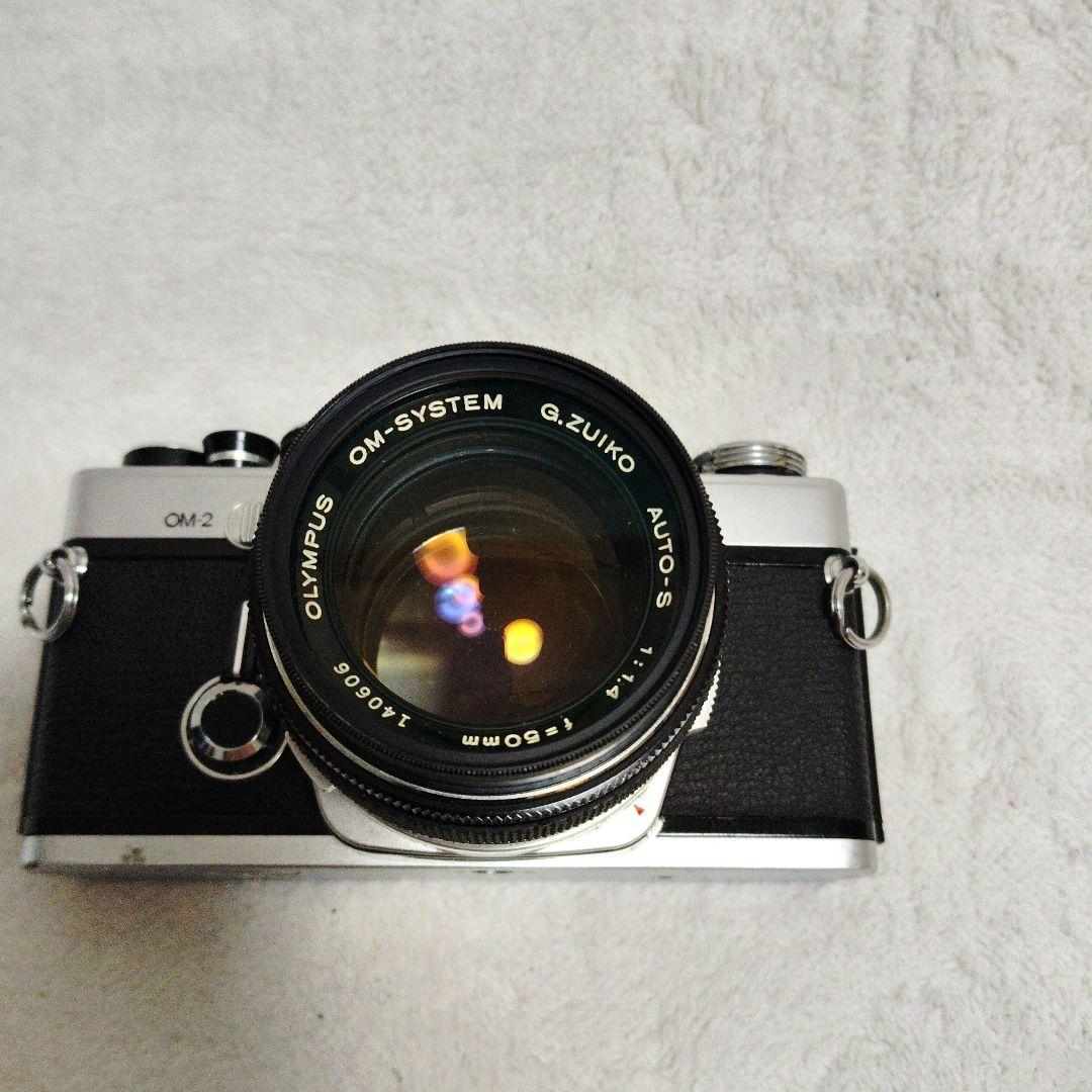 ■美品■ OLYMPUS OM-2 G.ZUIKO 50mmf1.4露出OK