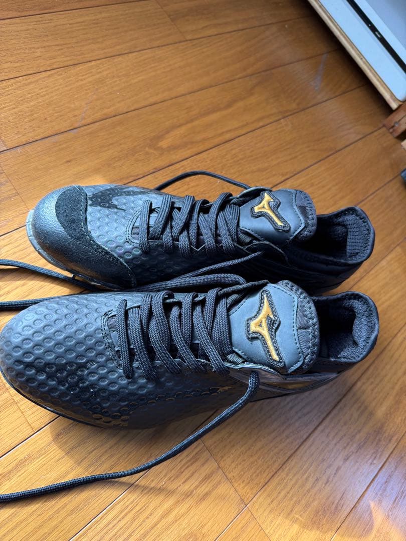 Mizuno ミズノプロスパイクシューズ ブラック/ゴールド