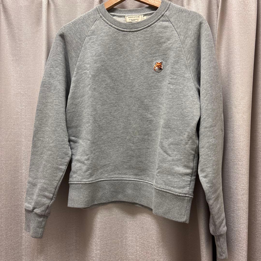 【MAISON KITSUNE】メゾンキツネ フォックス スウェット グレー