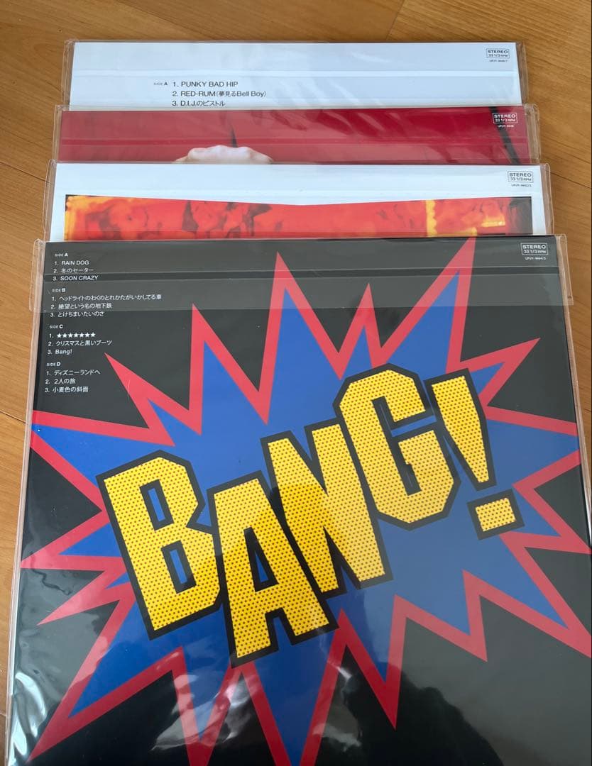 【新品未使用品】THE BLANKEY JET CITY レコード4枚セット