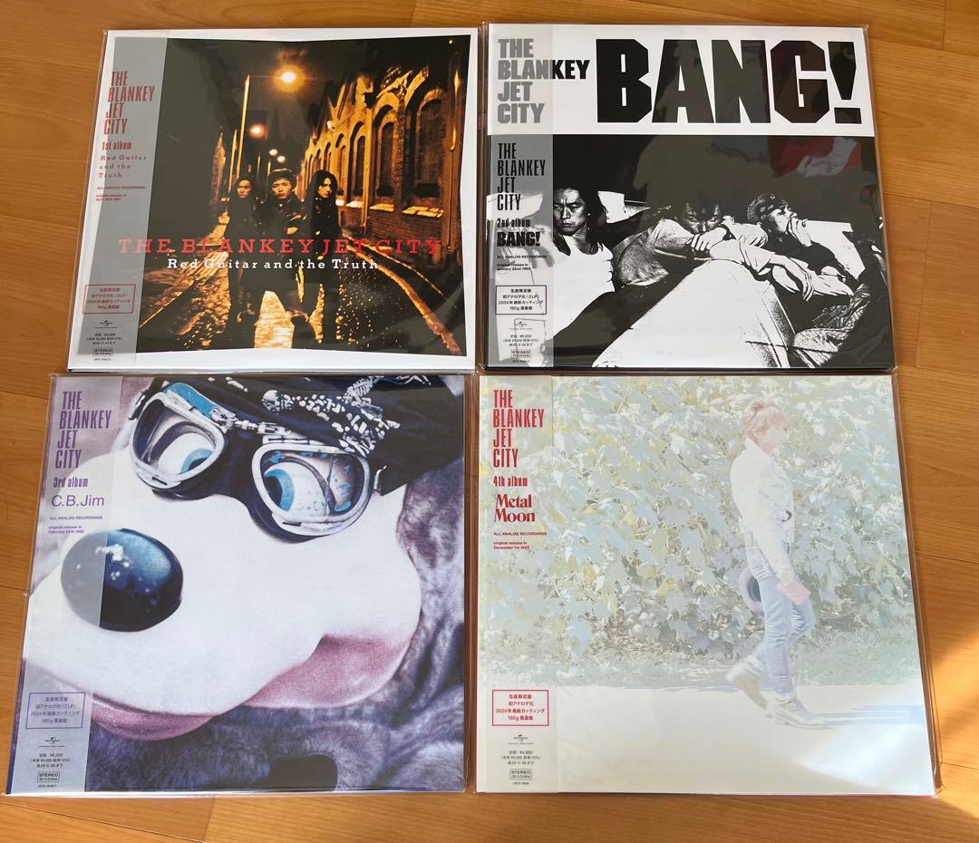 【新品未使用品】THE BLANKEY JET CITY レコード4枚セット