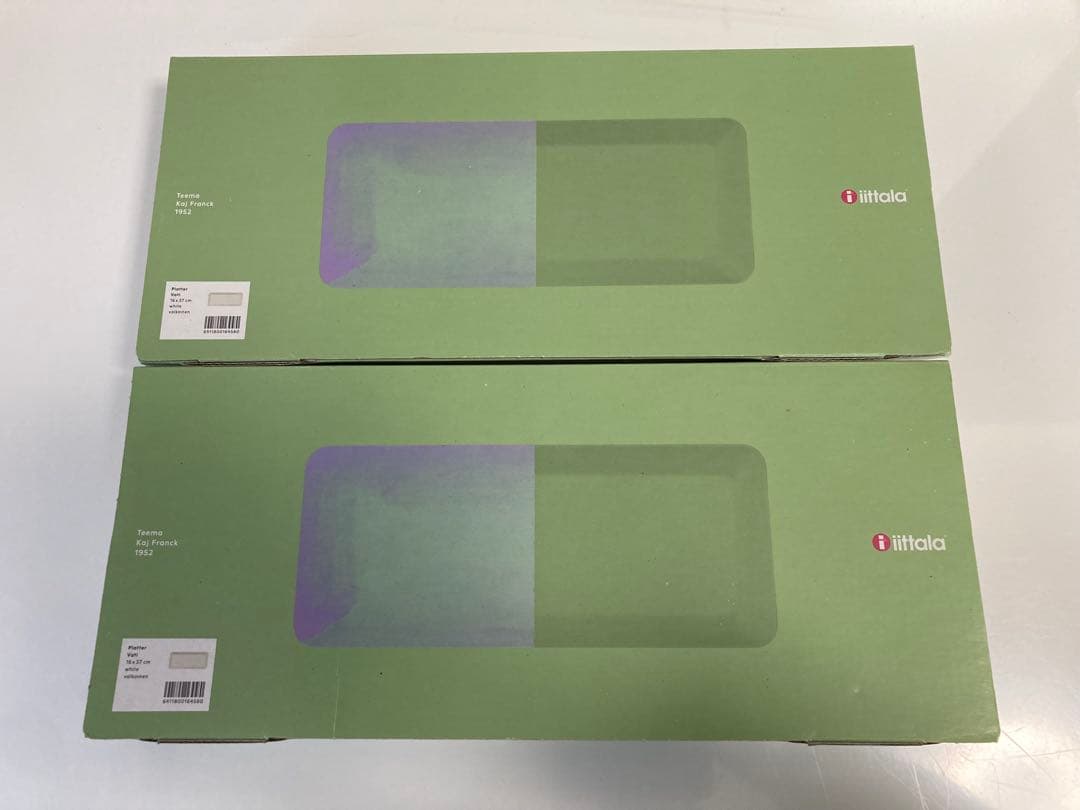 新品未使用　 イッタラ　ティーマ　ロングプラター　スクエア　長方形