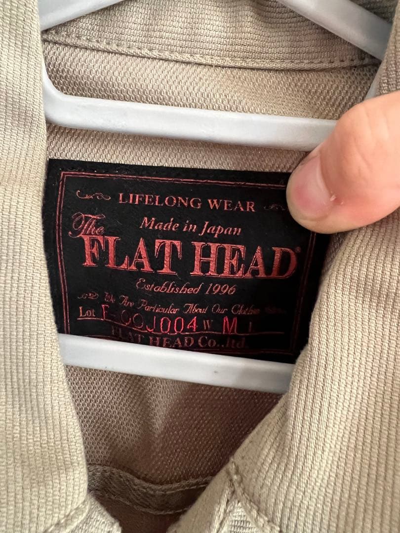 The Flat Head コットンピケジャケット
