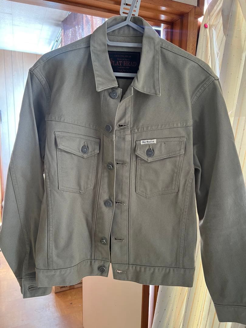 The Flat Head コットンピケジャケット