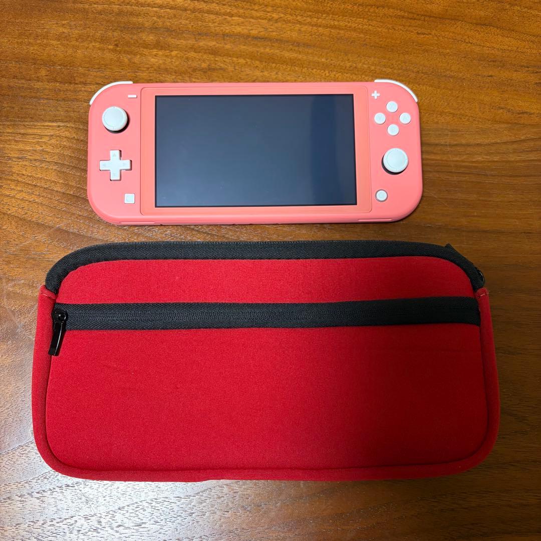 【値引きしました】Nintendo Switch Lite コーラルピンク 本体