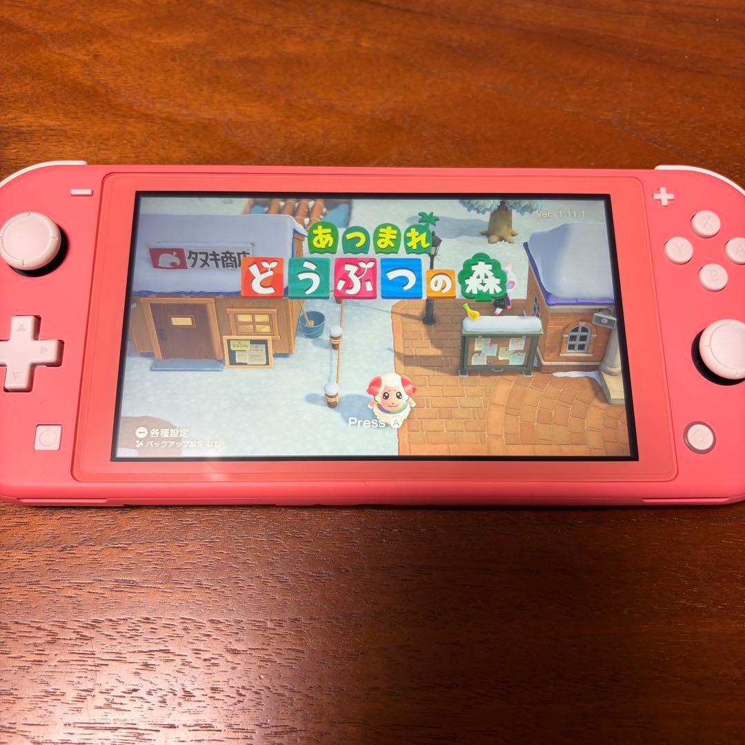 【値引きしました】Nintendo Switch Lite コーラルピンク 本体