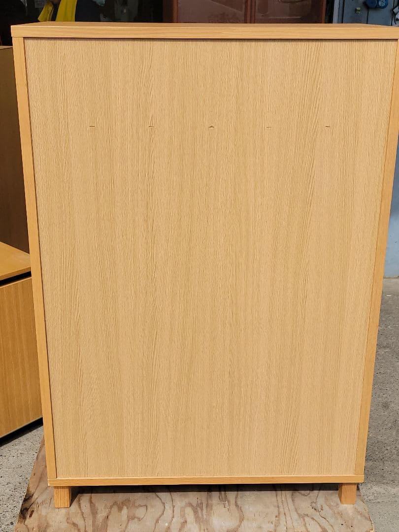 MUJI 無印良品 天然木 北欧 6段 収納チェスト オーク材突板 幅80cm