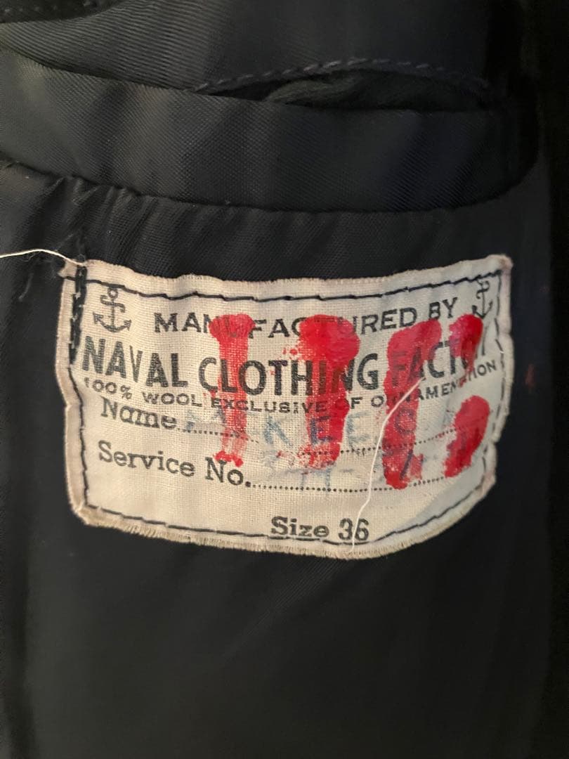 ヴィンテージ　40s ？US NAVY Pコート 10ボタン