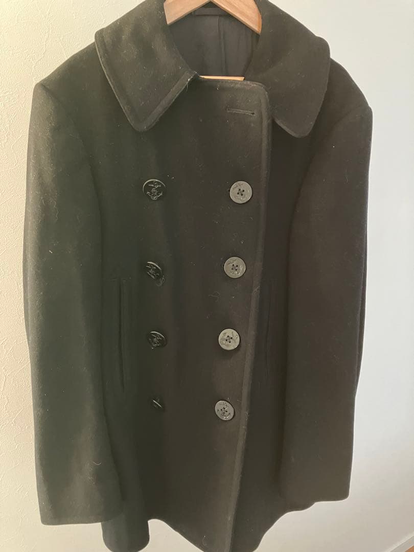 ヴィンテージ　40s ？US NAVY Pコート 10ボタン