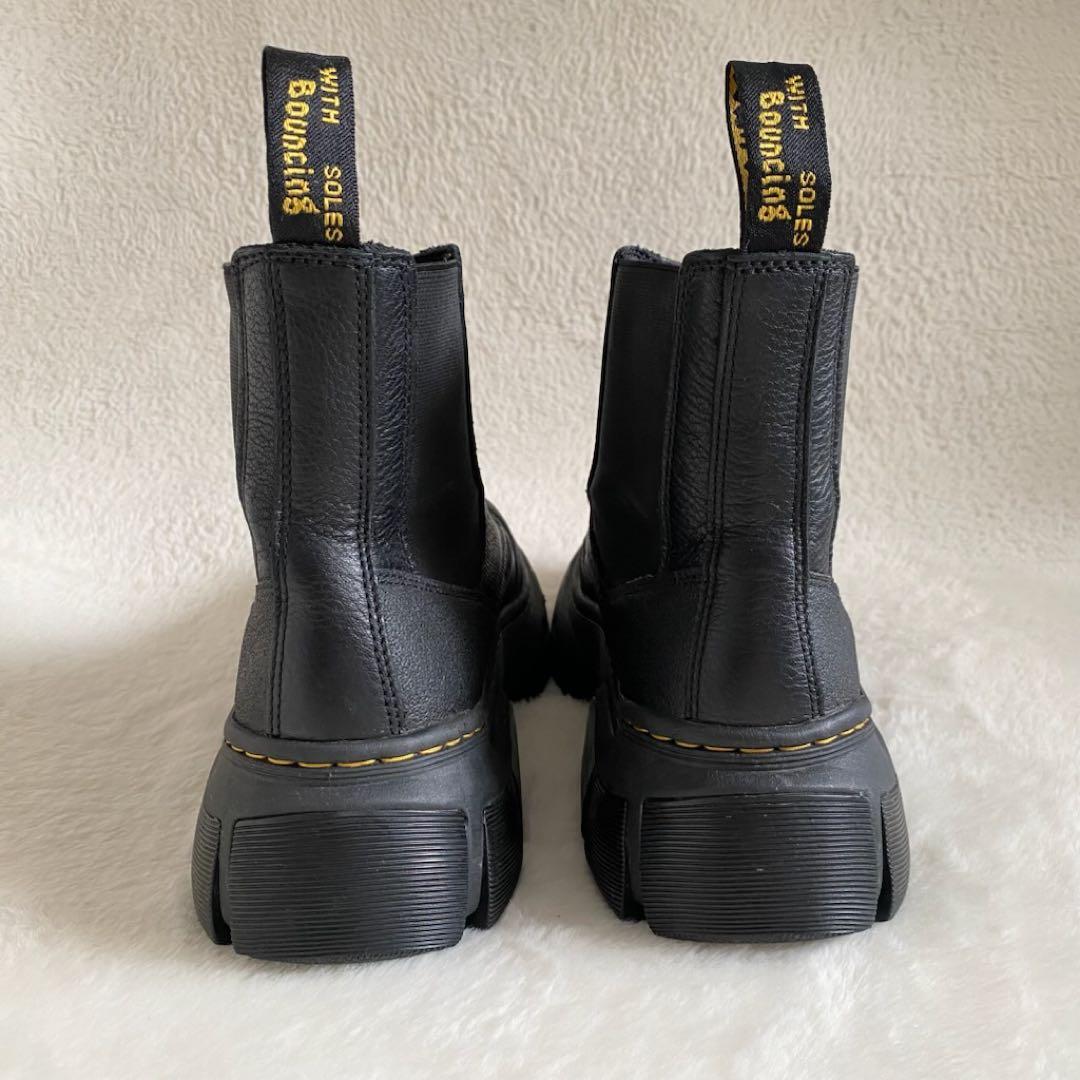 ドクターマーチン DMXL 2976 チェルシーブーツ 厚底 UK8 黒